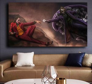 Плакаты с фильмом «Джокер» и принты Хоакин Феникс Холст Картина Quadro Настенная картина для гостиной Домашнее украшение Cuadros3936373