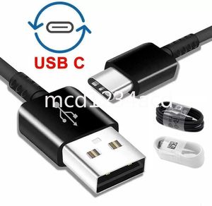 Hızlı şarj cihazı USB-C Kablosu 1.2m 1.5m 2m Tip C USB USB Kablolar Samsung S8 S10 S20 Not 10 HTC LG Android Telefon PC M1