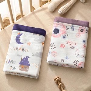 Decken Baby Swaddle Musselin Wickeldecke Badetuch Säuglingsbettwäsche Zubehör Unisex