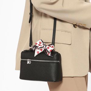 Evening Bags Women Fashion Vintage Luxury Designer PU LP19 Lunch Box Handbag Female Crossbody Geometric Lady Shoulder Messenger