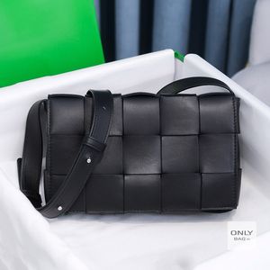 Designer klassische gewebte Umhängetaschen Handtasche Tote Weave Monk Umhängetasche Mode Dame echtes Leder Clutch 9A hohe Top-Qualität