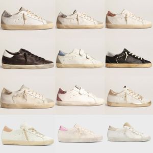 lusso Italia Golden Super Star Sneakers Baskets Scarpe casual da donna Paillettes Classic White Do-old Dirty Designer Fashion Uomo Scarpe da ginnastica