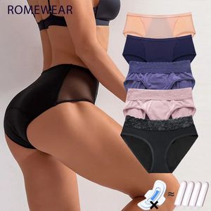 Mutandine da donna Mutandine mestruali per donna Intimo mestruale 4 strati Plus Size Flusso pesante Assorbimento Lingerie sanitaria fisiologica a tenuta stagna 231030