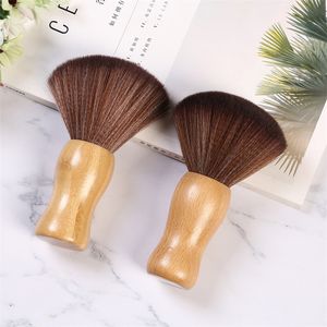 Neck Duster Clean Black Brush Barber Professional Broken Hair Brush Hair Cut Friseursalon Styling Tool Sweeping Hair Brush