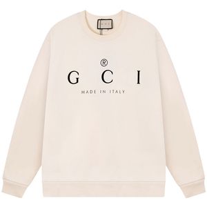 High Quality New Minimalist Letter Printing Super Versatile Sweater For Both Men And Women