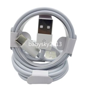 Cable Micro USB tipo c USB-C blanco de 1M, 2M, 3M para Samsung Galaxy S10, S20, S22, S23, Xiaomi, Huawei, teléfono Android B1