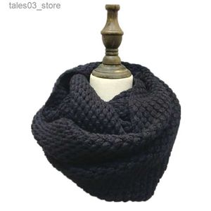 Schals Frauen Winter Gestrickte Snood Schal Marke Handgemachte Häkeln Infinity Schals Und Tücher Solide Ananas Rohr Schals Wrap LICs YK464 Q231031