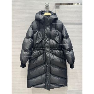 Womens Down Parkas 2023 Autumn/Winter Design Fashion Silhouette Casual Versatile Warm Bread Suit Mens And Long Coat Drop Delivery A Dh13E