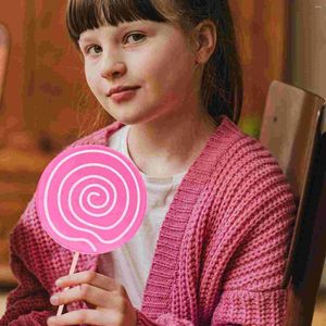 Party Decoration 2 PCS Simulation Lollipop Food Creative Model Prop Unika ornament Bulk Kids Toys Harts Fake Prydment Child Christmas