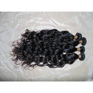 Tramas de cabelo lindo humano onda natural 12a pacotes de alta qualidade birmanês 3 pçs/lote meu lindo presente entrega de gota extensões de produtos dhme0