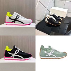 Loeweelies Loewss Lowes Casual Sneakers sneakers Designer Womens Flow Runner Mens Shoes In Nylon Suede Sneaker Upper Fashion Sport Ruuning Classic Shoe 35-46 05