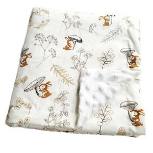 Blankets Swaddling Baby Cotton Thin Super Soft Beans Infant born Toddler Blanket Stripped Swaddle Wrap Bedding Covers Bubbles 231031