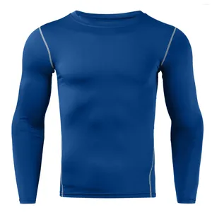 Body Shaper da uomo Collant sportivi da uomo Manica lunga Elastico ad asciugatura rapida Cappotto da allenamento per basket Giacca da fitness da corsa