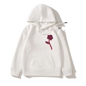 Meninos de luxo com capuz novas meninas casuais topo moda crianças sweatershirt outono vestido crianças puro algodão carta hoodies tendência csd2310314