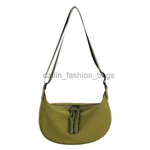 Axelväskor crossbody väska stor kapacitet nylon komposit ljudpåse andningsbara kvinnors hållbara hållbara dragkedja dagligen casual usecatlin_fashion_bags