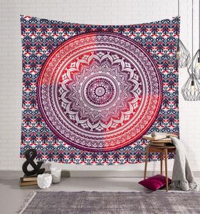 Polyester Tapestries Bohemian Mandala Beach Tapestry Hippie Throw Yoga Mat Towel Elephant Peacock Shawl Bath Towel 150130cm LXL662523474