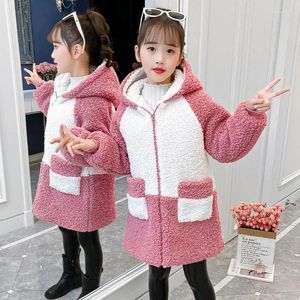Down Coat Kids Winter Coats 2023 Children Outerwear Girls Warm Fleece Jacket Baby Jackets For Autumn Clothing TY94
