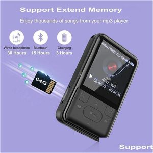 MP3 MP4プレーヤーポータブルMP4 1.54 MP3プレーヤータッチキー8GB HIFIビデオPOラジオFMレコーディングドロップ配信電子機器OT0T2