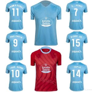 Mens Soccer 10 IAGO ASPAS Jerseys 2 STARFELT 15 AIDOO 18 LARSEN 12 DOUVIKAS 3 MINGUEZA 4 NUNEZ 17 BAMBA 19 SWEDBERG 13 VILLAR Football Shirt Kits 23/24 Club WeiGeSaiErTa