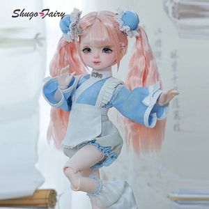 人形Shugafairy Yenny 16 BJD LONG LEGH NEO SHINISH STYLE MAID ACTIVE SWEET SISTER GIRL BALL JOINED BIRTHDAY GIFTS 231031