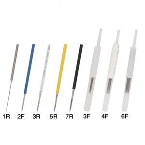 Tattoo Needles 100pcs Merlin Tattoo Needles 1R/2R/3R/5R/7R/3F/4F/6F For Permanent Makeup Eyebrow and Lip Designs Deluxe Merlin Machine 231030