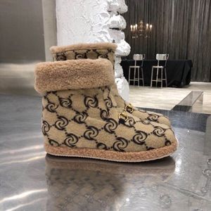 Designer Boots Luxury Boot äkta läder Vinterstövlar Ankelstövlar Kvinna Kort start Sneakers Trainers Sandaler Sandaler av Brand W422 006