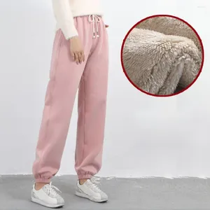 Frauen Hosen Sportliche Harem Dame Imitation Kaschmir Taschen Jogginghose Lose Herbst Winter Frauen Für Laufen