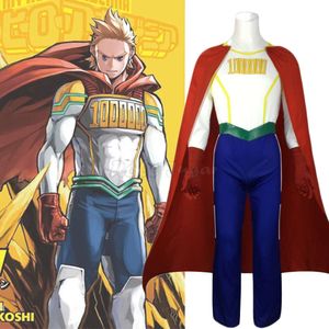 Anime My Boku No Hero Academia Mirio Togata Lemillion Cosplay Costume Halloween Carnival Men Jumpsuit Cloak Uniform Sets C90X73