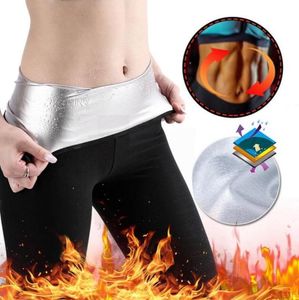 Hohe Taille Frauen Sauna Yoga Jogginghose Abnehmen Body Shaper Sport Leggings Fitness Stretch Abnehmen Trainer Strumpfhosen Hosen Ou4447527