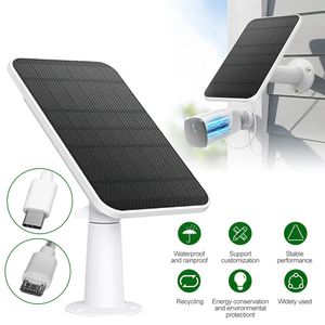 Eufy Eufycam 2 2 Pro 2c 2c için diğer elektronik 4W Güneş Panelleri 9 8ft güç kablosu ile Duvar Montajı 231117