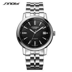 Mens Watchbusiness Atmosfera moda Wodoodporna mechaniczna 40 mm zegarek Montre de Luxe prezenty T5