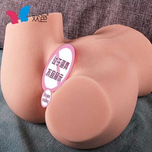 AA Designer Sex Doll Toys Unisex Real Human Hud Texture Cross Legged Big Butt Male Masturbation Device Split Female Butt Invertered Adult Sexual Products