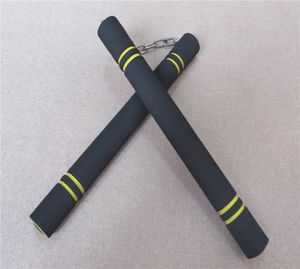 4 colori di buona qualità per bambini spugna di sicurezza per adulti asta a doppio taglio allenamento principiante principiante nunchakus forte nunchuk intero259s2024945