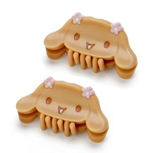 Hair Clips Barrettes Mocha Dog Mini Hair Claw Clip Cute Claw Hair Clip Hair Catches Kawaii Hair Accessories for Girls Women Headwear 231030