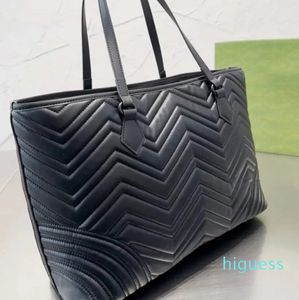 Сумки для покупок, женская большая сумка, дизайнерская сумка, сумки через плечо, роскошные сумки большой вместимости, черная кожаная волна