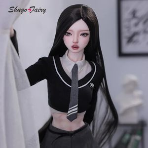 Dockor Shuga Fairy Jennie 13 BJD Doll Attraktiv Attack Girl Punk -stilen för att mogna Meet Youl Love It Ball Jointed Toys 231031