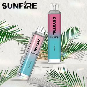 Shenzhen En İyi Çevrimiçi Alışveriş Distribütörleri 1300mAh 16ml Tek Kullanımlık Kristal Bar Elektronik Duman Vape Pen 7000 Puf