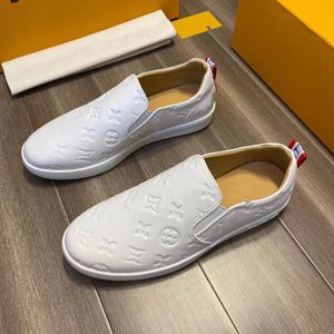 Lüks Lüksemburg Spor Sneaker Ayakkabı Üzerinde Kara Beyaz Ayakkabı Bicolor delikli Buzağı Deri Ayakkabı Kauçuk Dış Tabanı Erkek Tasarımcıları Spor Sezunları 06