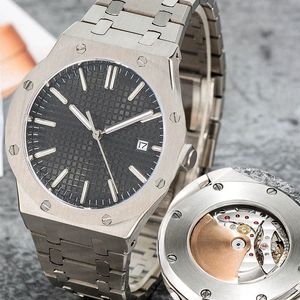 Uhr Designeruhr Herren Vollautomatisches mechanisches Uhrwerk Edelstahl Saphirglas 42 mm Luxus-Herrenuhr