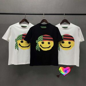 Männer T-Shirts CPFM XYZ Denim Tränen T-shirt 2021 Männer Frauen Hohe Qualität 3D Kopftuch Gesicht Schaum Druck CPFM T-Shirt CACTUS PLANT240n