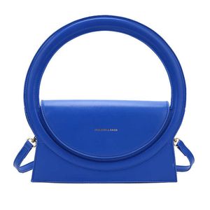 Umhängetaschen Jaccq Bags Damentasche 2023 Neue Taschen Modisch und modisch mit kleinem Design Einfache Handtasche One Shoulder Umhängetasche Halbrunder Griff YXE2