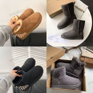 mens designer scarpe da donna tasman pantofole piattaforma di avvio in australia designer stivali da neve classico mini stivaletti alla caviglia tazz castagna delle donne di inverno pelliccia diapositive pelle di pecora