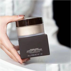 Altri articoli per il massaggio Translucent L Merci Loose setting Powder Makeup Professional Pouder Libre Fixante Brighten Concealer Drop Delive Dhjid