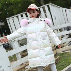 Hotsell -30 Derece Rus 2020 Kış Snowsuit Kızlar Down Ceketler Kapşonlu Kalın Su Geçirmez Erkek Dış Mekan Çocuk Dış Giyim Ceket LJ201203