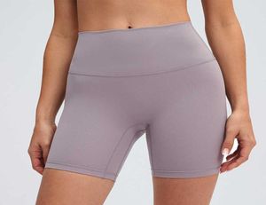 L09 Pantaloncini da yoga HighRise Nake Feeling No TLine Pantaloni stretti elastici Leggings Pantaloni sportivi da donna Abiti sportivi Sportswe6284688