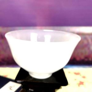 Puchar zdrowia i odnowy biologicznej białej jadeitu ręcznie robionego herbat
