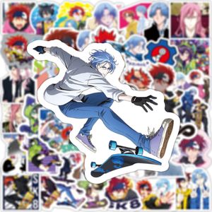 50pcs sk8インフィニティ漫画の落書きステッカーdiyトラベルラージギターラップトップアニメコスプレmiya kyan kid防水ステッカー