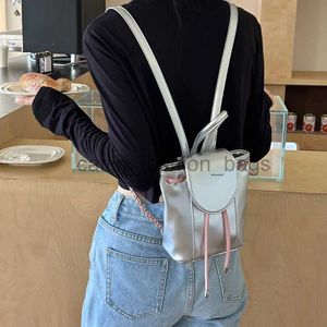 Backpack Design Women's Mini Backpack Solid Brushed Women's Knapsack PU Leather Women's Soul Bag Wallet Bagcatlin_fashion_bags