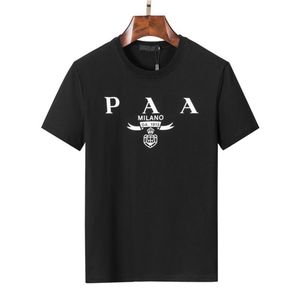 2022 Homens Designer Camisetas Mens Roupas Preto Camisa Branca Manga Curta Senhoras Casual Hip Hop Street Fashion Algodão Tamanho M-3XL237u