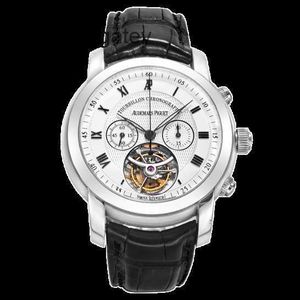 AP Swiss Luxury Wrist Watches 18K Platinum Tuo Flywheel Manual Mechanical Men's Watch 26010BC.OO.D002CR.01 Watch Luxury Watch 8Y7Q